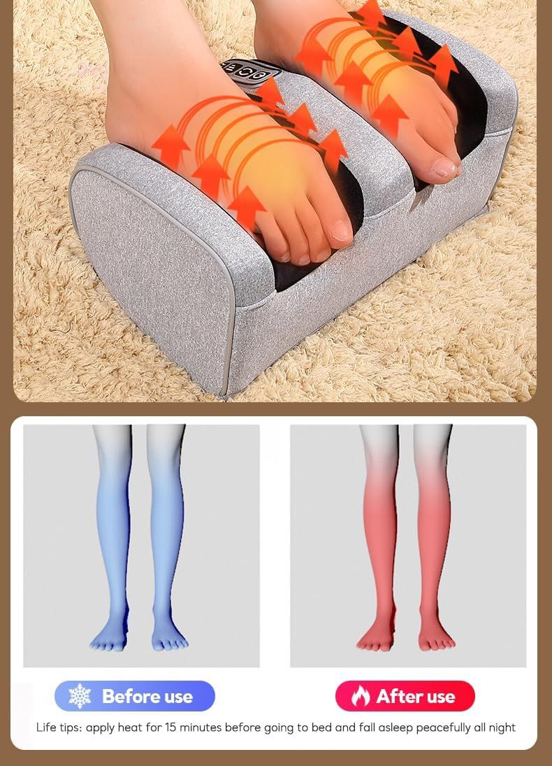 Medcursor Foot Massager with Heat, Feet and Calf Massager